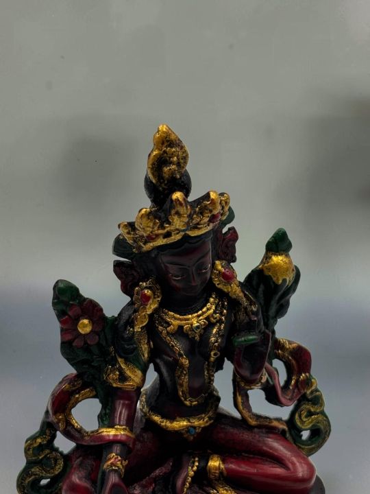 Green%20Tara%20Idol%2012%20cm,%20160g%20%E2%80%93%20Buddhist%20Goddess%20Statue%20for%20Home,%20Puja,%20Meditation%20&%20Decor%20-%20Image%203