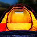 Portable Light Bracket Tent Emergency Lighting USB Charging(Black). 