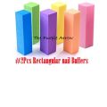 Manicure Tools Kit Rectangular Nail  Buffer Kit for Nails - 2 pcs. 