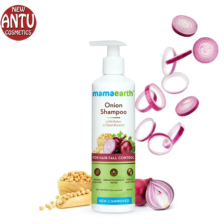 MAMAEARTH%20Onion%20Shampoo%20%20Contains%20Onion%20&%20Plant%20Keratin%20%20For%20Hair%20Fall%20Control%20%20SLS%20&%20Paraben%20Free%20%20For%20All%20Hair%20Types%20-%20250%20ml%20-%20Image%203