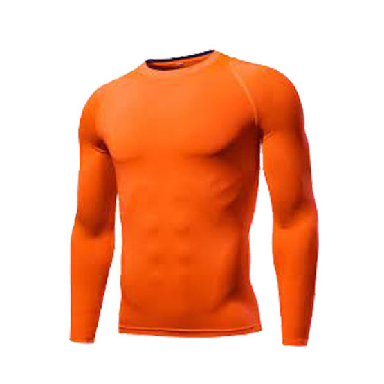 Compression Shirt For Men Orange