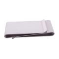 Men's Stainless Steel Double Side Cash Bank Card Holder Money Clip. 