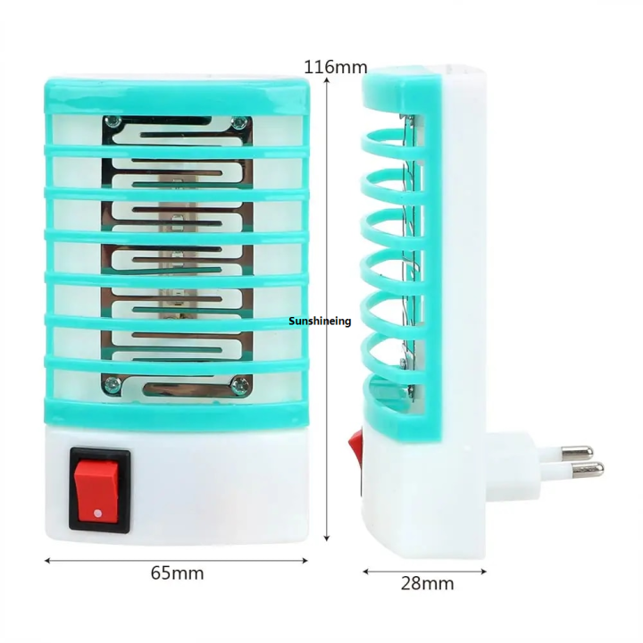 Socket Fly Insect Mosquito killer light novelty socket insect trap electric NICEYARD US ...