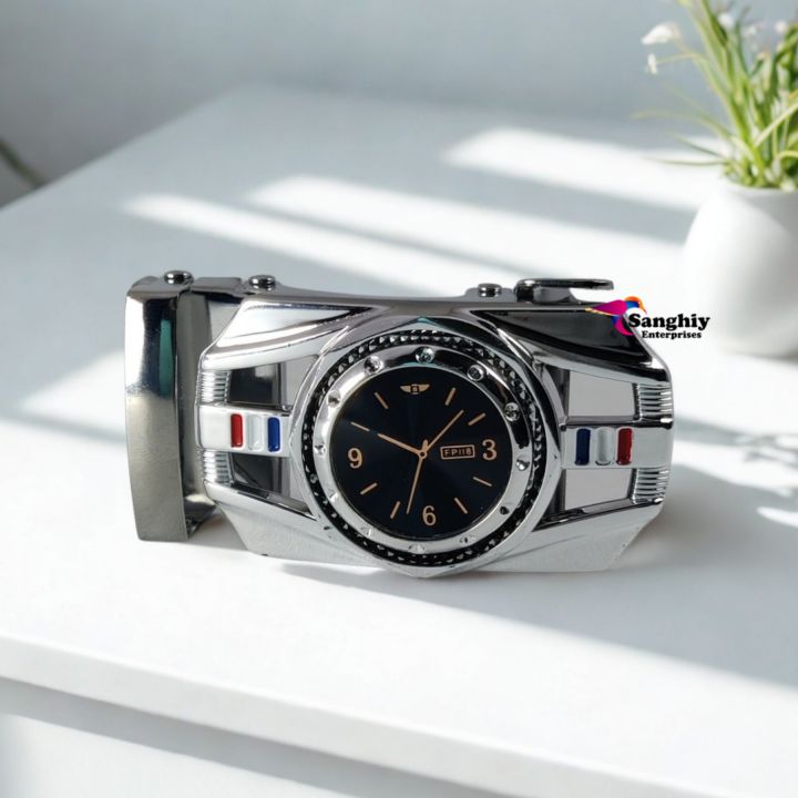 Men's Fashion Style Belt Buckle Zinc Alloy Quality Fitting Auto grip lock Buckle