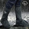 Rainproof , Dustproof, Waterproof Shoe Covers, Reusable & Foldable Rain Boot Shoe Cover with Zipper, Non-Slip, Reflector. 