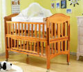 Wooden Cradle For Babies. 