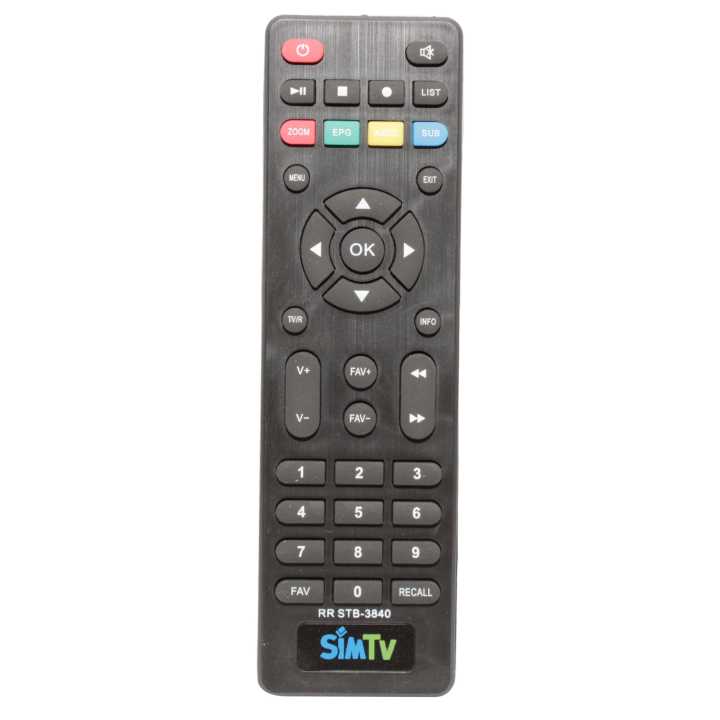 Sim TV Remote