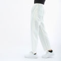 Binay Embroidery White Plain Cotton Trouser For Men - White | Fashion | Trousers For Men | Men's Wear |. 