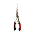 Hook Remover Line Cut Fishing Pliers Multi-functional with Rubber Handle Fish Mouth Pliers Hook High-strength Anti-slip Fishing Tied Hooks Pliers Outdoor Camping. 