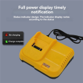 21v Dewei Seat Rechargeable Saw Drill Power Power Tool Seat Rechargeable Lithium Battery Charger Battery Charger EU Plug. 