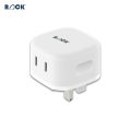 ROCK GaN Charger 45W || Two USB C Output Port || Fast Charger || Samsung Super Fast Charging, I-phone Fast Charging || QC Fast Charge. 