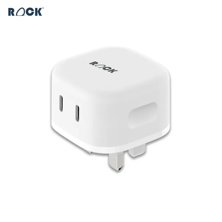 ROCK%20GaN%20Charger%2045W%20%7C%7C%20Two%20USB%20C%20Output%20Port%20%7C%7C%20Fast%20Charger%20%7C%7C%20Samsung%20Super%20Fast%20Charging,%20I-phone%20Fast%20Charging%20%7C%7C%20QC%20Fast%20Charge%20-%20Image%202