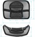 Mesh Back Support for Office Chair,Back Support with Elastic Strap Back Rest for Office Chair/Car Seat/Back Pain Relief. 