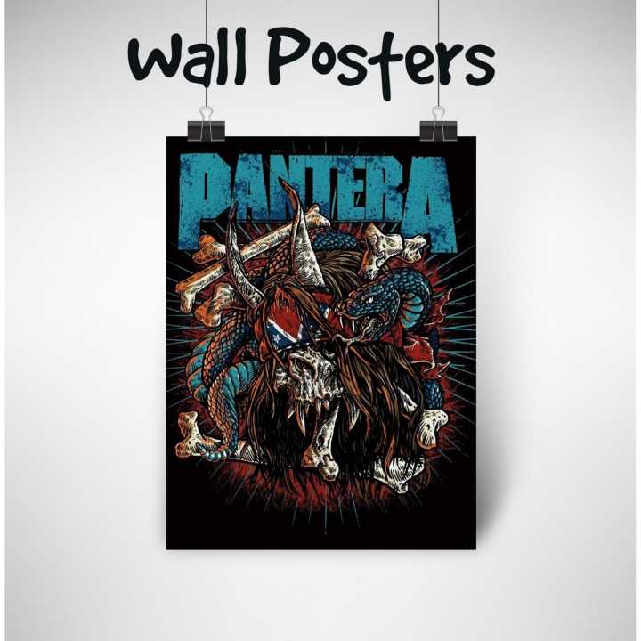 Pantera | Exclusive Release | Wall Posters to Decor your Room | A4 Size | Wall Posters Collection