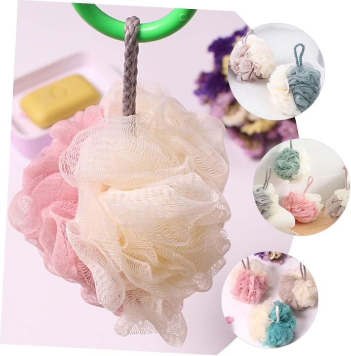 Two-Tone%20Bath%20ball%20Sponge%20Loofah%20Sponge%20Body%20Scrubber%20(1%20Piece)%20-%20Image%203