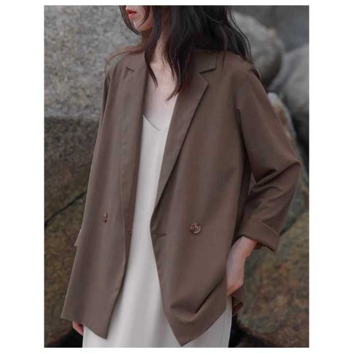 Single Button Blazer For Women