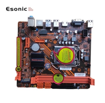 Esonic H61 Motherboard with M.2 NVMe SSD Slot, Intel i3/i5/i7(2nd/3rd Generation)
