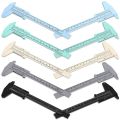 FORIDE 10 Pcs 150 mm Mini Plastic Caliper Vernier Caliper Double Scale Sliding Gauge Measuring Tool for Student Office 5 Colors. 