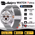 Wenefang Suitable for Samsung Galaxy Watch 7 Ultra New NFC smart watch men Profesional 1.43-inch AMOLED Bluetooth call waterproof sports smart watch. 
