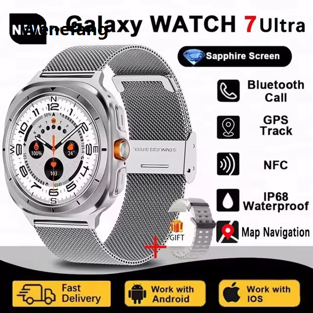 Wenefang%20Suitable%20for%20Samsung%20Galaxy%20Watch%207%20Ultra%20New%20NFC%20smart%20watch%20men%20Profesional%201.43-inch%20AMOLED%20Bluetooth%20call%20waterproof%20sports%20smart%20watch%20-%20Image%207