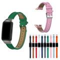 Watch Band Soft Replacement Faux Leather Smartwatch Wristband Bracelet Accessories for Huawei Band 6. 