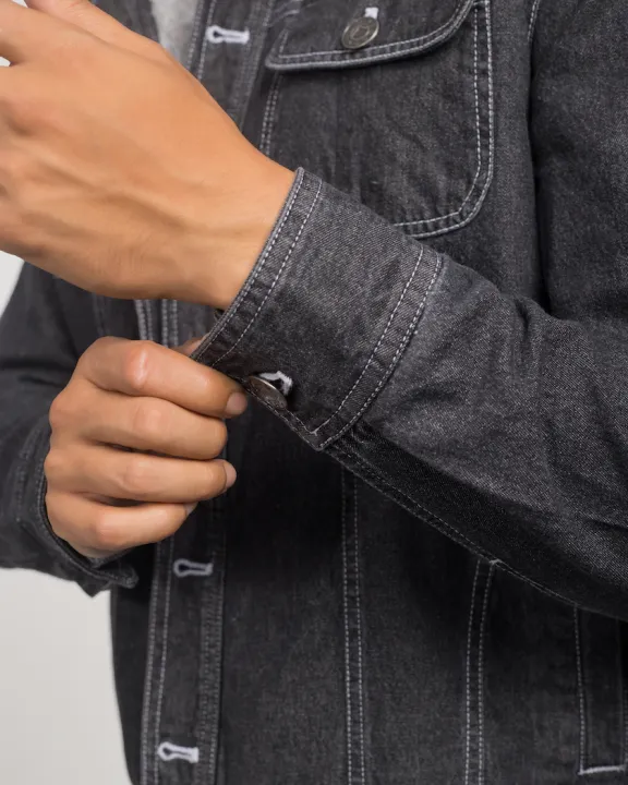 LOGO%20Men's%20Denim%20Jacket%20-%20Image%204