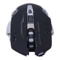 Black/Blue T-WOLF V6 Competitive Gaming Mouse. 