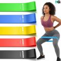 Sporting Goods Strength Training TPE Resistance Bands Yoga Gym Equipment Exercise Loop Bands Rubber Loop Elastic Workout Expander Home Gym Pack of 5 Different Levels Elastic Band. 