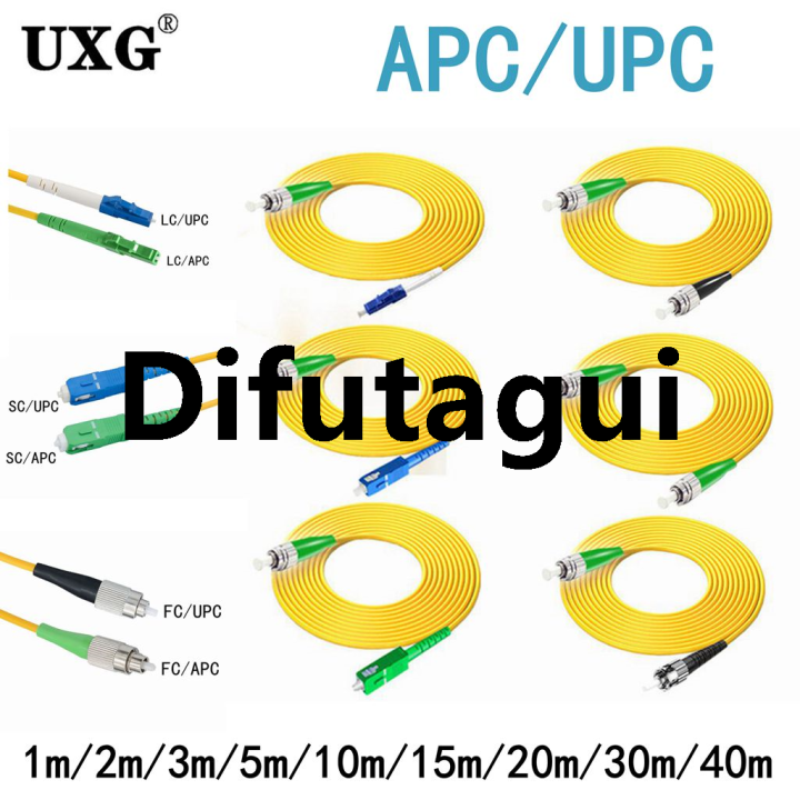 Difutagui FC LC SC/APC To SC/UPC Fiber Jumper Optical Fiber Patch Cord ...