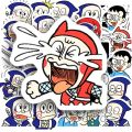 Artsy Home 25/50pcs Ninja Hattori Cartoon Stickers for Laptops and Cellphone Cover. 