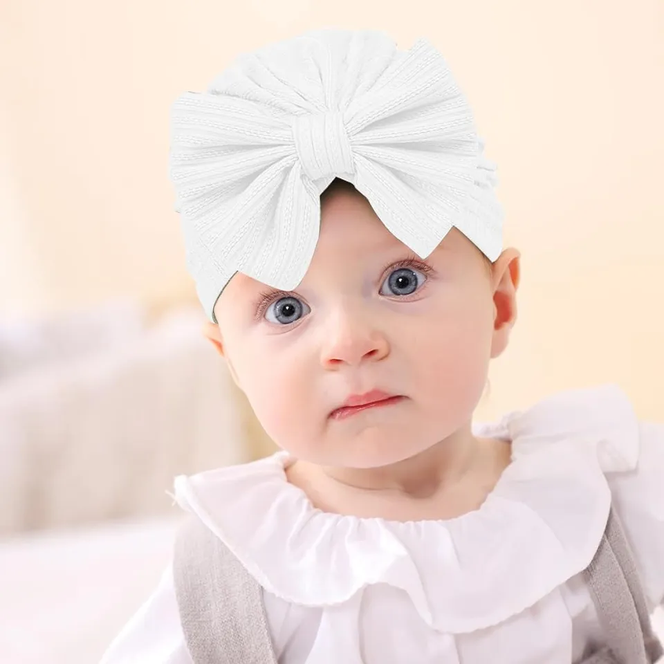Baby Knot Turban Hat Baby Girl Turban Bow Headband CozyKids