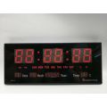 Large Digital Display LED Wall Clock. 