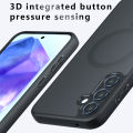 HOT Magsafe Case For Galaxy A55 Ultra Minimalist Anti Slip Drop FingerPrint Wireless Charging Magnetic Samsung A35 Prevention Cover. 