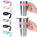 Linman 1Pcs New Mug Base Tumbler Cup Handle 6 Color Drinkware Water Bottle Hold【2025 Version】er Portable Bottle Accessory Cup Drink Rack For Yetti Rambller 20oz/30Oz. 