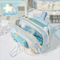 Creative Style Pencil Case Spacious Large Capacity 5-Layered Pencil Pouch Kawaii Design Front Pocket Stationery Organizer for School Supplies Boys & Girls Stationery Gifts Study Essentials Art Storage. 