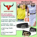 Women Casual, Formal, Party, Evening Black, Gold Artificial Leather Belt - Fashion | Belts For Women | Women's Wear |. 