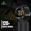 Green  Squaro Smartwatch | In-Build DA GPT, 1.32 inch Super AMOLED Display | IP68 Water Resistance | 123+ Sports Modes | BT Calling | Super Slim With Premium Zinc Alloy Frame | BT V5.4 | 300 mAh Battery | 30Days Standby Time | AOD | 1 Year Warranty. 