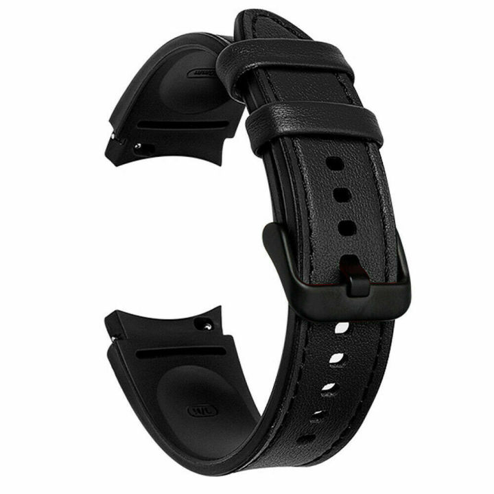 Hybrid Leather Watch Strap For Samsung Galaxy Watch Classic 43mm