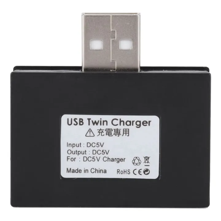 OUMERY%202X%20Portable%20Mini%20USB%20Hub%20to%202%20Port%20Charger%20Hub%20Adapter%20USB%20Splitter%20Dual%20USB%20Charging%20Extender%20for%20Phone%20Computer%20Black%20-%20Image%205