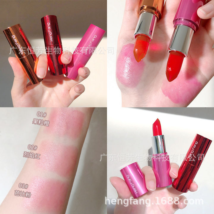 MANSLY%20Sea%20Buckthorn%20Double%20Care%20Color%20Changing%20Lipstick%20Autumn%20and%20Winter%20Women's%20Water%20Lock%20Moisturizing%20Fade%20Lip%20Wrinkles%20and%20Water%20Glow%20Lipstick%20-%20Image%206