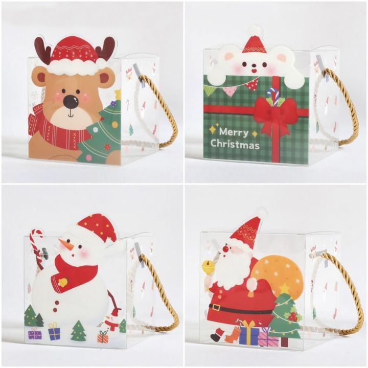 5Pcs%20Cute%20Cartoon%20Christmas%20Gifts%20Bag%20Elk%20Transparent%20Christmas%20Tote%20Bags%20Portable%20Storage%20Gifts%20Wrap%20Handbag%20Snack%20-%20Image%207