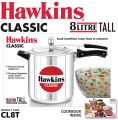 HAWKINS Classic CL8T 8-Liter New Improved Aluminum Pressure Cooker, Small, Silver. 
