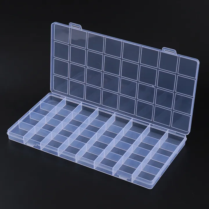 32%20Grid%20Compartment%20Plastic%20Transparent%20Storage%20Box%20Jewelry%20Earring%20Bead%20Screw%20Holder%20Case%20Display%20Organizer%20Container%20Conbo%20-%20Image%205