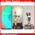 HOT New 6.52| LCD Screen For OPPO Realme C11 2020 RMX2185 / Realme C11 2021 RMX3231 LCD Display Touch Screen Digitizer Full Assembly. 