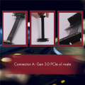 PCIE X1 Riser Cable Dual 90 Degree Right Angle PCIe 3.0 X1 to X1 Extension Cable 8Gbps PCI Express 1X Riser Card 10cm. 