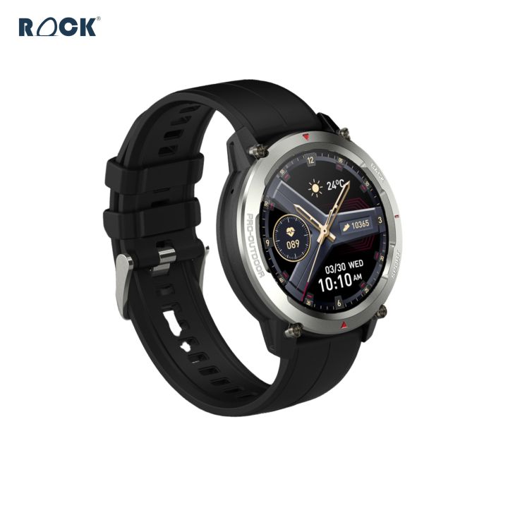ROCK%20Move%20Smartwatch%20ll%201.43%E2%80%B3%20AMOLED%20display%20466%20x%20466%20ll%20Advanced%20SingleSync%20Bluetooth%20Calling%20ll%20Vcare,%2024/7%20Health%20Tracking%20Sensor%20ll%20%20100+%20sports%20modes%20ll%20SOS%20ll%20IP68%20Waterproof%20Smart%20Watch%20-%20Image%202