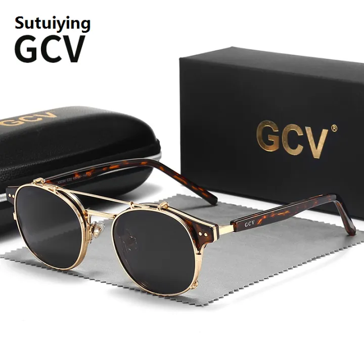 Sutuiying%20GCV%20Double%20Layer%20Removable%20Lens%20Sunglasses%20The%20Blu-Ray%20Glasses%20Original%20Acetate%20Gothic%20Retro%20Steampunk%20Polarized%20Men%20Women%20Sunglesses%20-%20Image%203