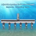 2X Aquarium Air Flow Splitter Fish Tank Air Control Valve Oxygen Distributor Fish Tank Air Pump Accessories 6 Way. 