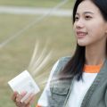 Mini 3600mAh Waist Mounted Fan Flashlight Anti Drop Shock Waist Clip on Fan Handheld Cooling Hanging Neck Fan Sports. 