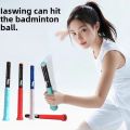 Effective Adjustable Badminton Racket Swing Trainer Professional Single Person Whipping Power Trainer Smash Correction Device Badminton Practice. 